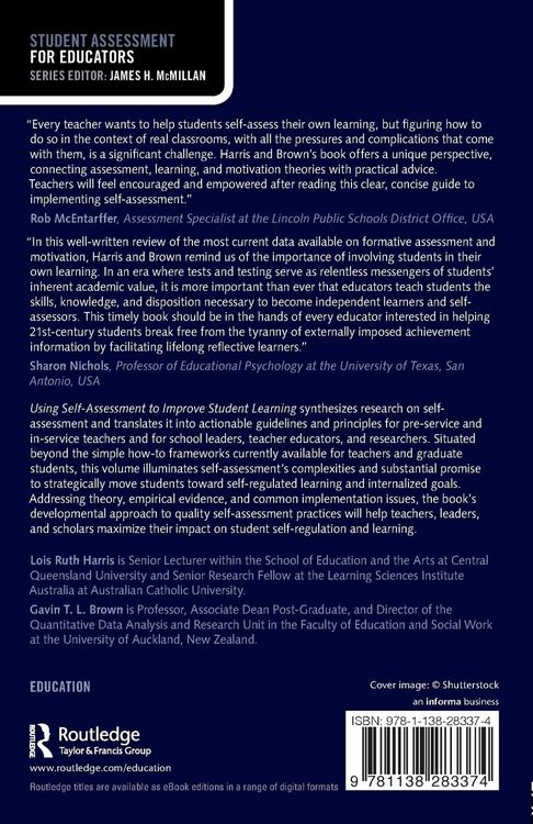 Produktbild: Using Self-Assessment to Improve Student Learning