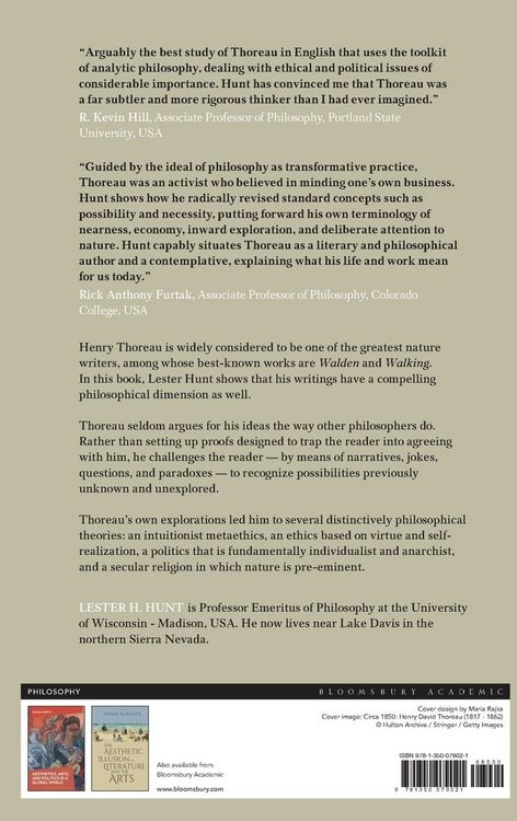 Produktbild: The Philosophy of Henry Thoreau