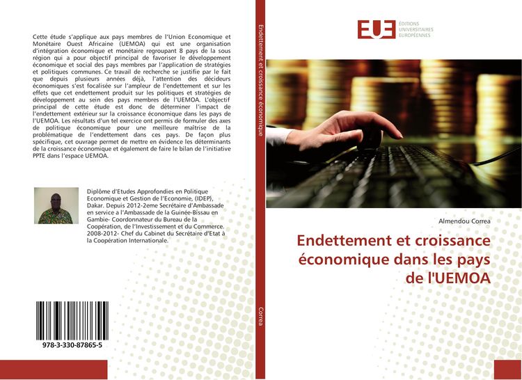 Produktbild: Endettement et croissance &eacute;conomique dans les pays de l'UEMOA