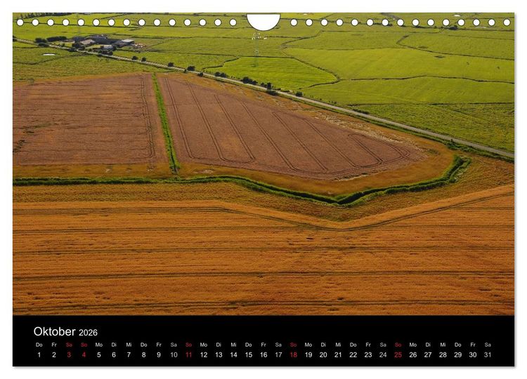 Produktbild: Die Nordseek&uuml;ste (Wandkalender 2026 DIN A4 quer), CALVENDO Monatskalender