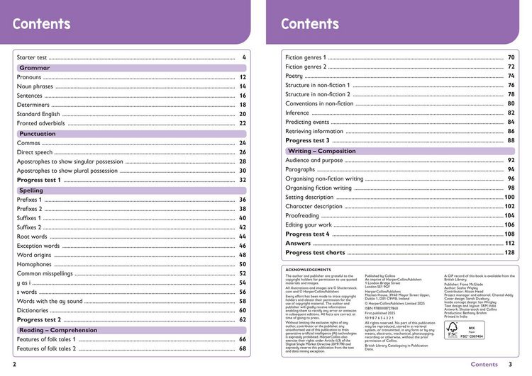 Produktbild: Year 4 English Targeted Practice Workbook