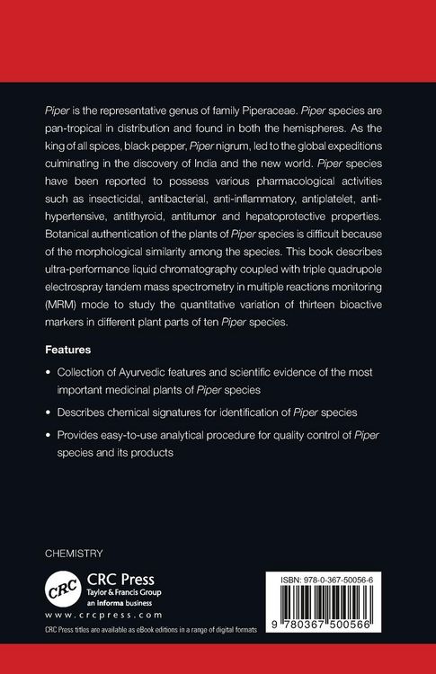 Produktbild: Phytochemistry of Plants of Genus Piper