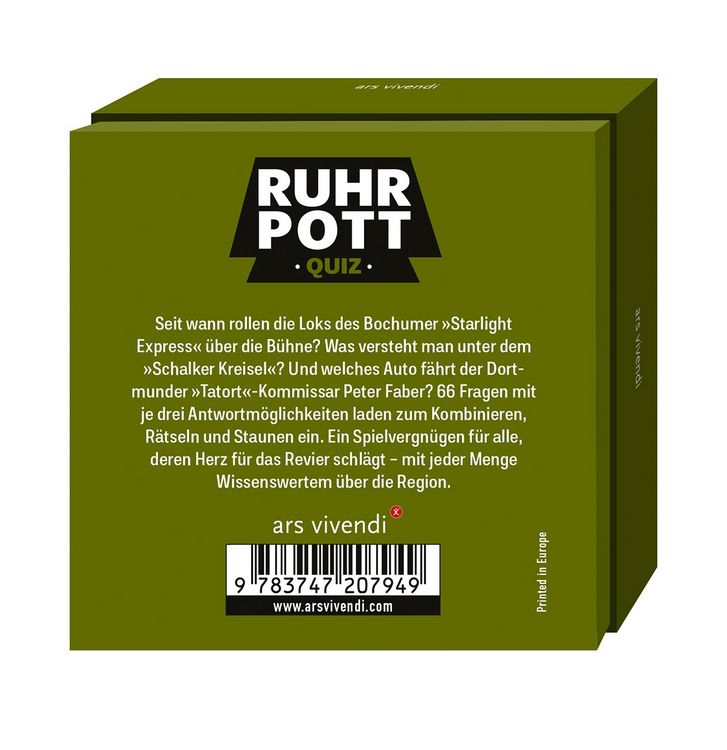 Produktbild: Ruhrpott-Quiz (Neuauflage)