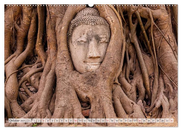 Produktbild: Thailand Impressionen (Wandkalender 2027 DIN A2 quer), CALVENDO Monatskalender