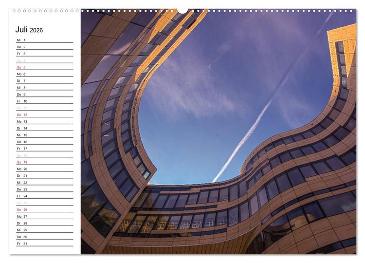 Produktbild: D&uuml;sseldorf - Impressionen (hochwertiger Premium Wandkalender 2026 DIN A2 quer), Kunstdruck in Hochglanz