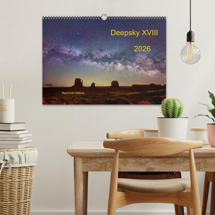 Produktbild: Deepsky XVIII (Wandkalender 2026 DIN A3 quer), CALVENDO Monatskalender