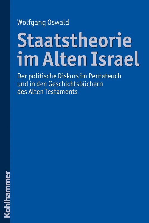 Produktbild: Staatstheorie im Alten Israel
