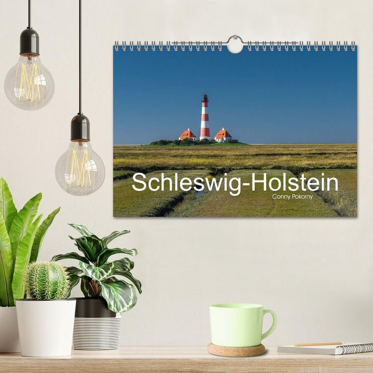 Produktbild: Schleswig-Holstein (Wandkalender 2026 DIN A4 quer), CALVENDO Monatskalender