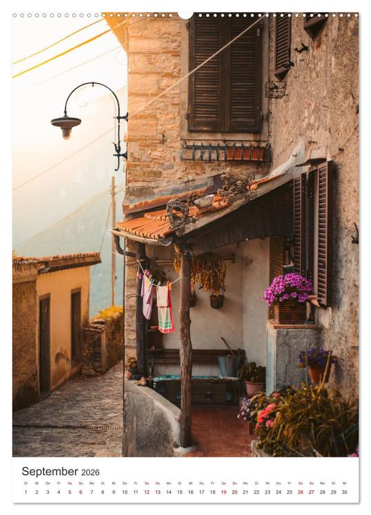 Produktbild: Italien - Von den Alpen bis zum Mittelmeer. (Wandkalender 2026 DIN A2 hoch), CALVENDO Monatskalender