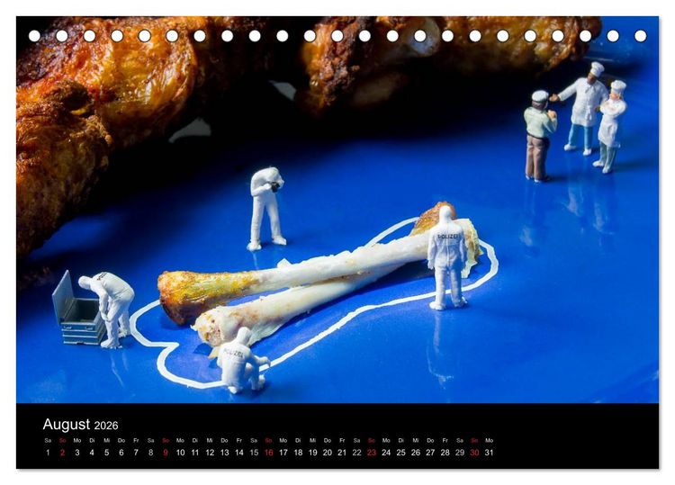 Produktbild: Die wahren K&ouml;che (Tischkalender 2026 DIN A5 quer), CALVENDO Monatskalender