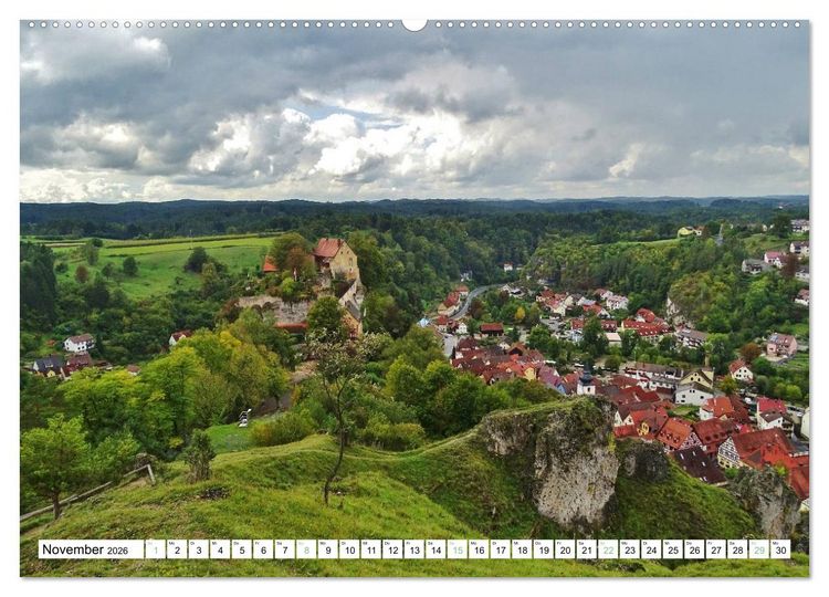 Produktbild: Wandererlebnisse in der Fr&auml;nkischen Schweiz (Wandkalender 2026 DIN A2 quer), CALVENDO Monatskalender