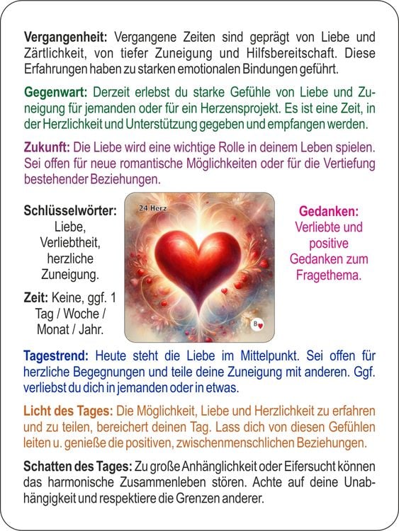 Produktbild: Große Wegbegleiter Lenormandkarten mit viel Text