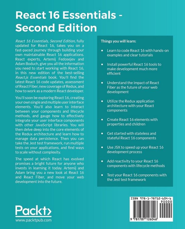 Produktbild: React 16 Essentials