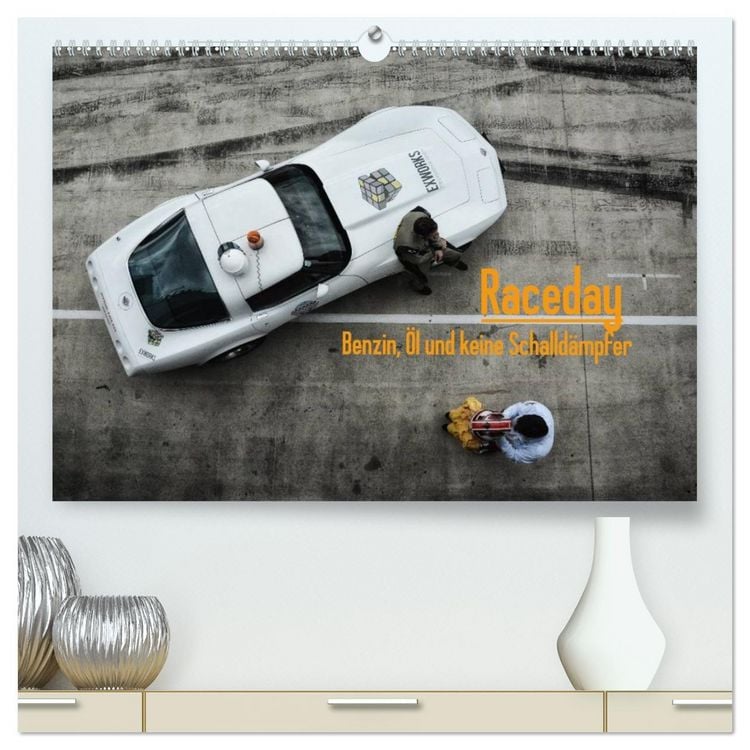 Produktbild: Raceday (hochwertiger Premium Wandkalender 2026 DIN A2 quer), Kunstdruck in Hochglanz