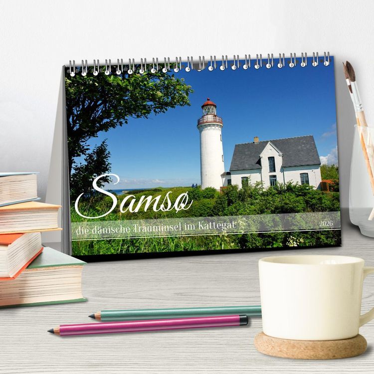 Produktbild: Sams&ouml; die d&auml;nische Trauminsel im Kattegat (Tischkalender 2026 DIN A5 quer), CALVENDO Monatskalender