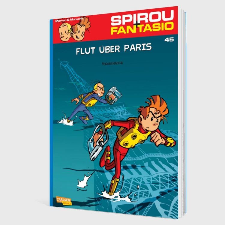 Produktbild: Spirou und Fantasio 45: Flut &uuml;ber Paris