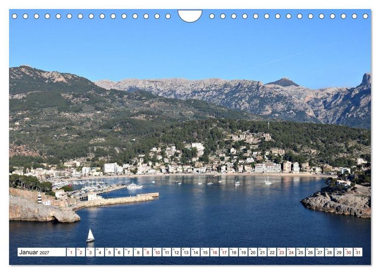 Produktbild: Mallorca GR 221. Weitwandern durch die Serra de Tramuntana (Wandkalender 2027 DIN A4 quer), CALVENDO Monatskalender