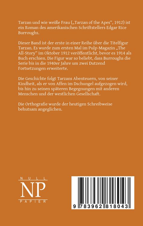 Produktbild: Tarzan - Band 1