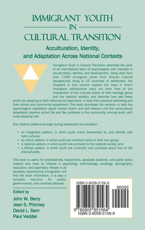 Produktbild: Immigrant Youth in Cultural Transition