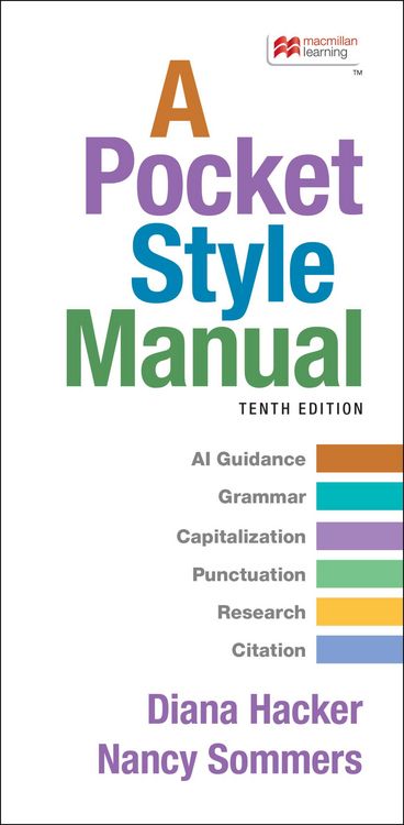 Produktbild: A Pocket Style Manual