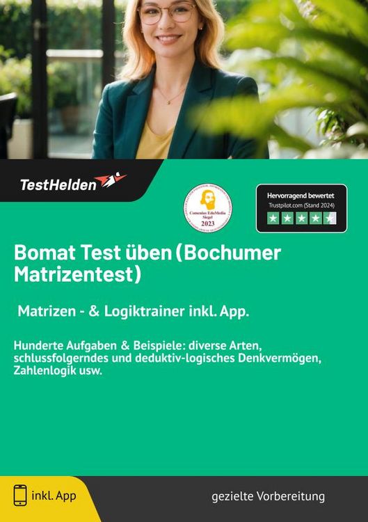 Produktbild: Bomat Test &uuml;ben (Bochumer Matrizentest)