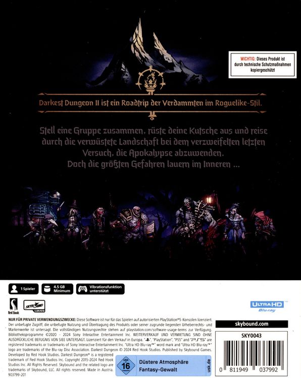 Produktbild: Darkest Dungeon 2