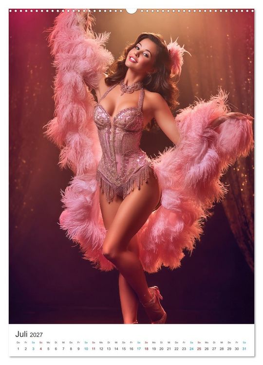 Produktbild: The Art of Burlesque (hochwertiger Premium Wandkalender 2027 DIN A2 hoch), Kunstdruck in Hochglanz