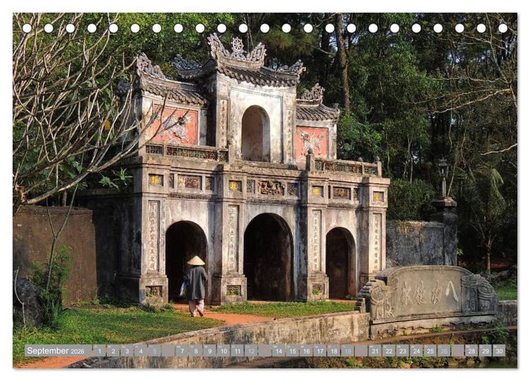 Produktbild: Vielseitiges Vietnam (Tischkalender 2026 DIN A5 quer), CALVENDO Monatskalender