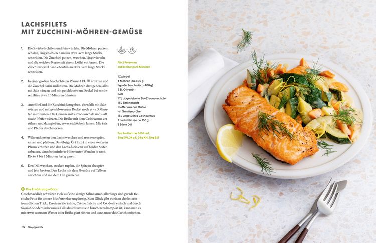 Produktbild: Die Ern&auml;hrungs-Docs &ndash; Cholesterin senken &ndash; Unsere 100 besten Rezepte