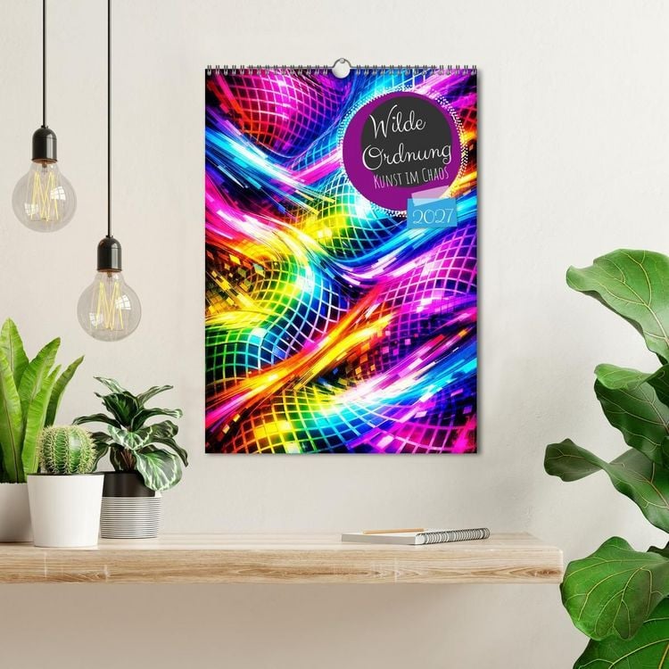 Produktbild: Wilde Ordnung - Kunst im Chaos (Wandkalender 2027 DIN A3 hoch), CALVENDO Monatskalender