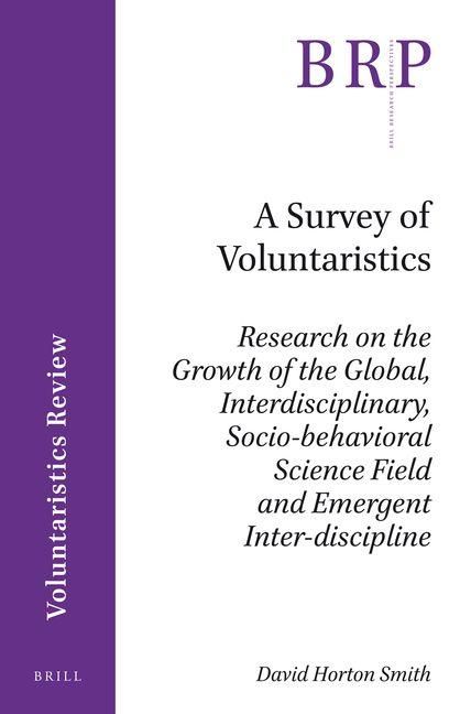 Produktbild: A Survey of Voluntaristics