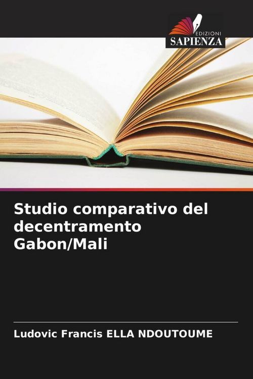 Produktbild: Studio comparativo del decentramento Gabon/Mali