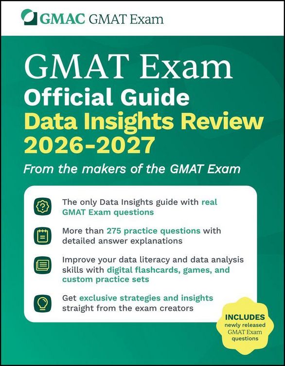 Produktbild: GMAT Official Guide Data Insights Review 2026 - 2027
