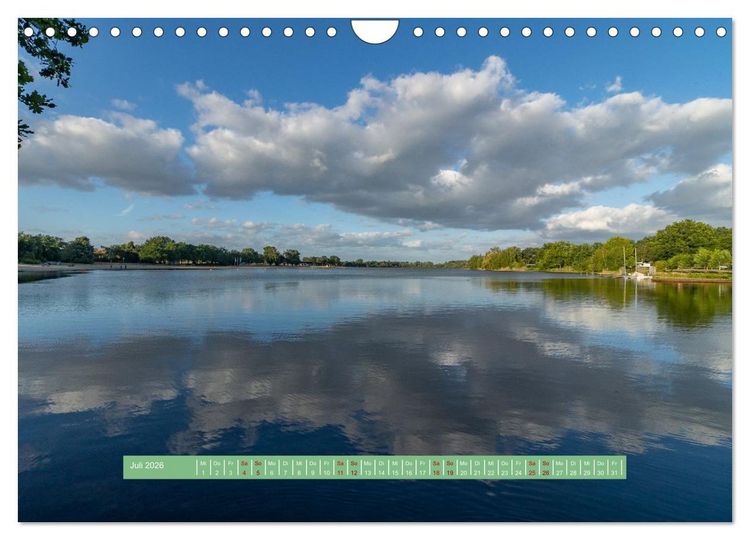 Produktbild: Wolfsburgs sch&ouml;nste Ecken (Wandkalender 2026 DIN A4 quer), CALVENDO Monatskalender