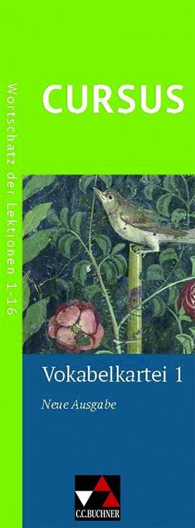 Produktbild: Cursus &ndash; Neue Ausgabe / Cursus Vokabelkartei 1 Ausgabe ab 2020