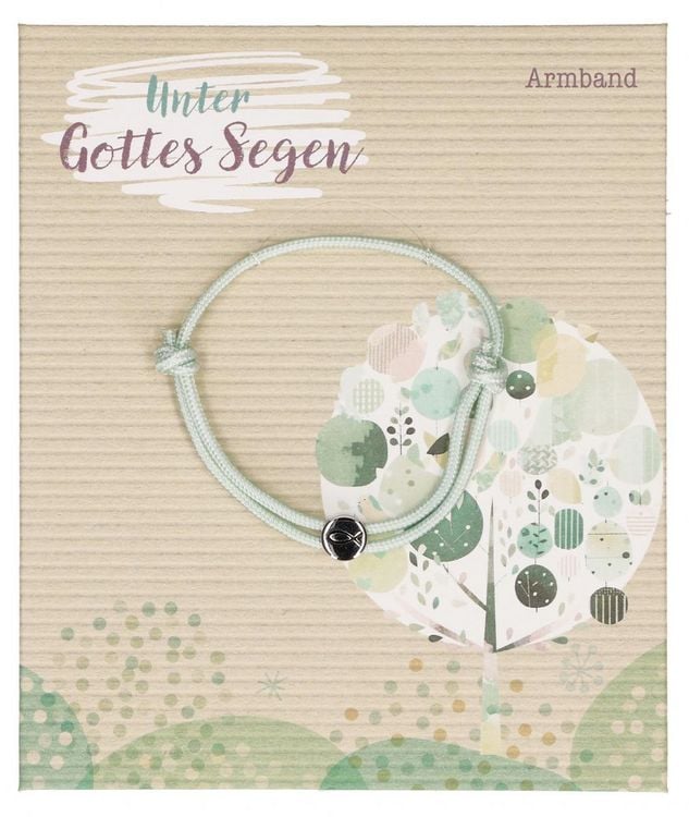 Produktbild: Textil-Armband - Unter Gottes Segen