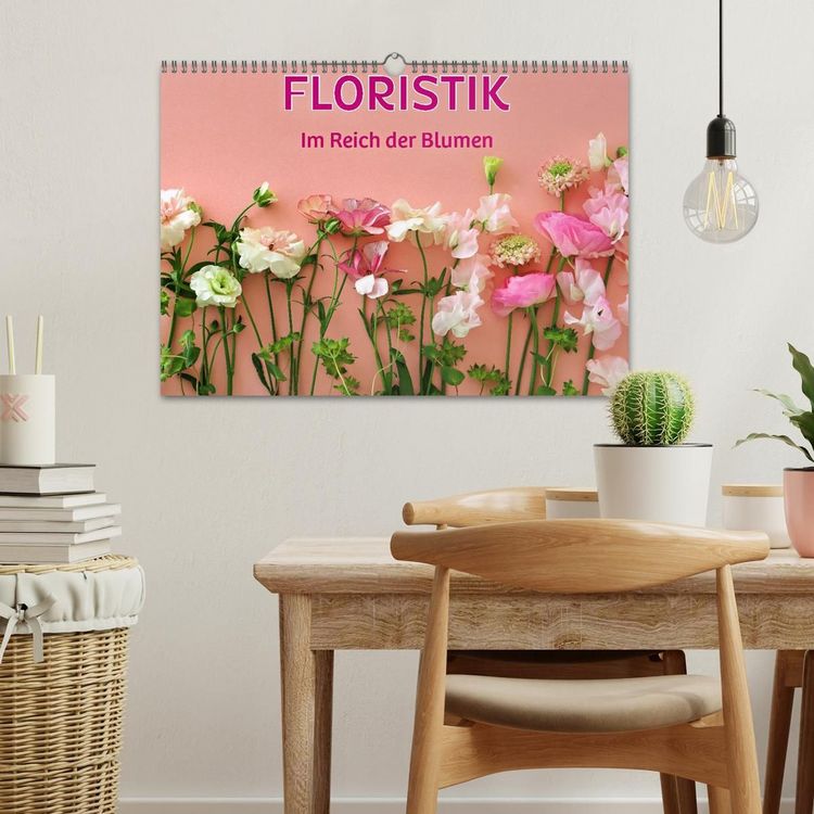 Produktbild: FLORISTIK - Im Reich der Blumen (Wandkalender 2027 DIN A3 quer), CALVENDO Monatskalender