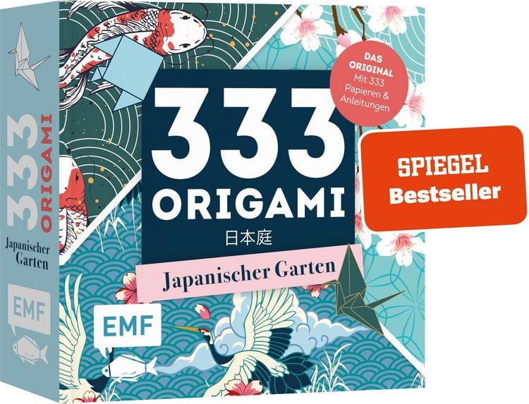 Produktbild: 333 Origami &ndash; Japanischer Garten &ndash; Zaubersch&ouml;ne Papiere falten f&uuml;r Japan-Fans