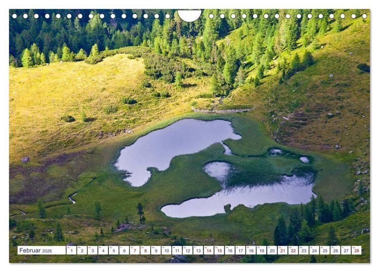 Produktbild: Sch&ouml;ne Lungauer Bergseen (Wandkalender 2026 DIN A4 quer), CALVENDO Monatskalender