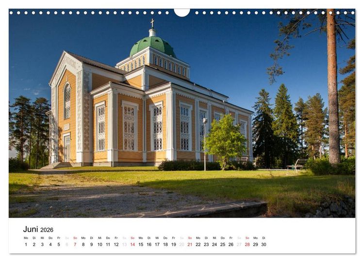 Produktbild: Finnland: Land der 1000 Seen (Wandkalender 2026 DIN A3 quer), CALVENDO Monatskalender