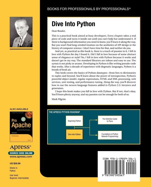 Produktbild: Dive Into Python