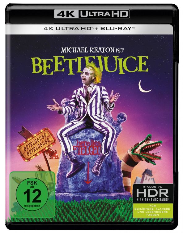 Produktbild: Beetlejuice (4K Ultra HD) (+ Blu-ray 2D)