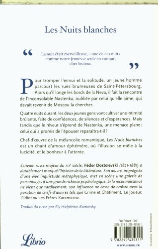 Produktbild: Les nuits blanches