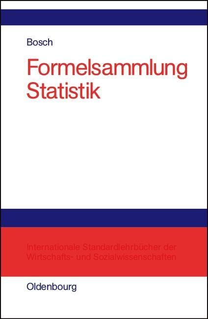 Produktbild: Formelsammlung Statistik