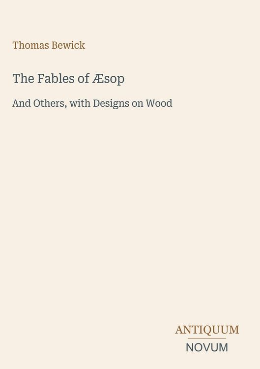 Produktbild: The Fables of &AElig;sop