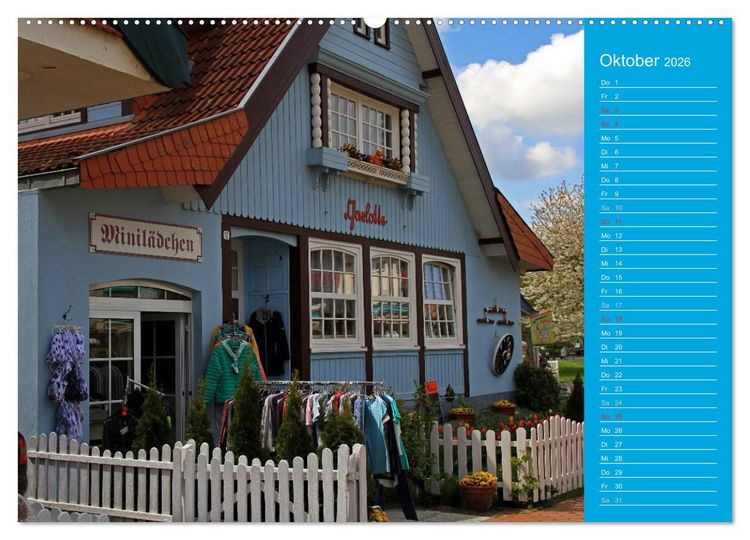 Produktbild: Boltenhagen 2026 (Wandkalender 2026 DIN A2 quer), CALVENDO Monatskalender