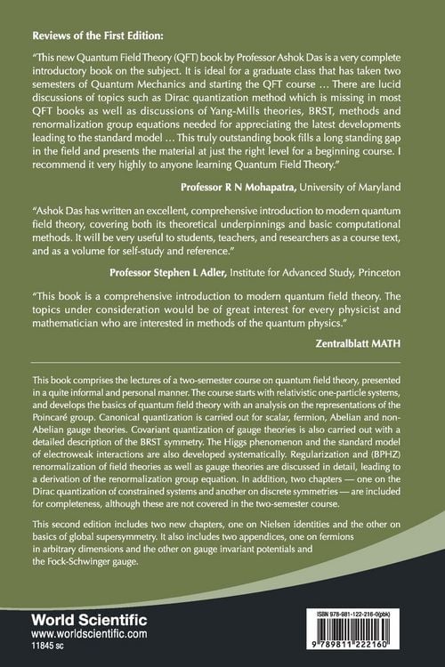Produktbild: Lect Quant Field Theory (2nd Ed)
