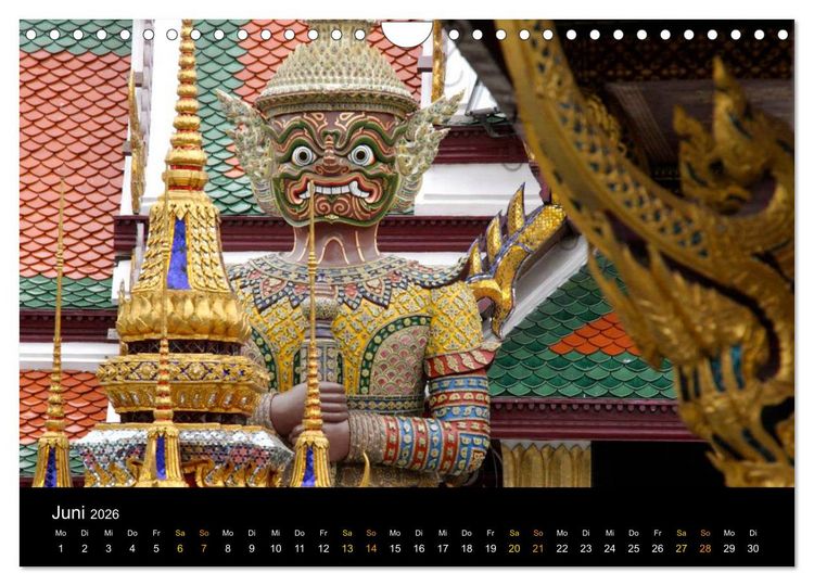 Produktbild: Erlebe Thailand (Wandkalender 2026 DIN A4 quer), CALVENDO Monatskalender