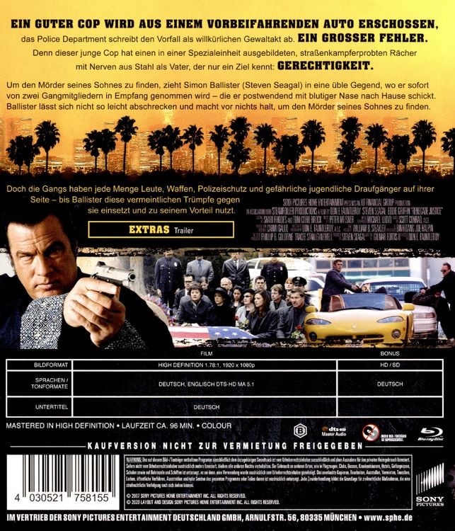 Produktbild: Urban Justice - Blinde Rache - Uncut Version