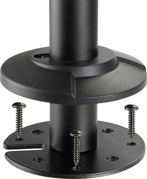 Produktbild: Digitus DA-90397 Monitor-Tischhalterung 1 Display(s) 33,0cm (13\") - 81,3cm (32\") Schwarz, Schwarz (matt) Neigbar, Rotierbar